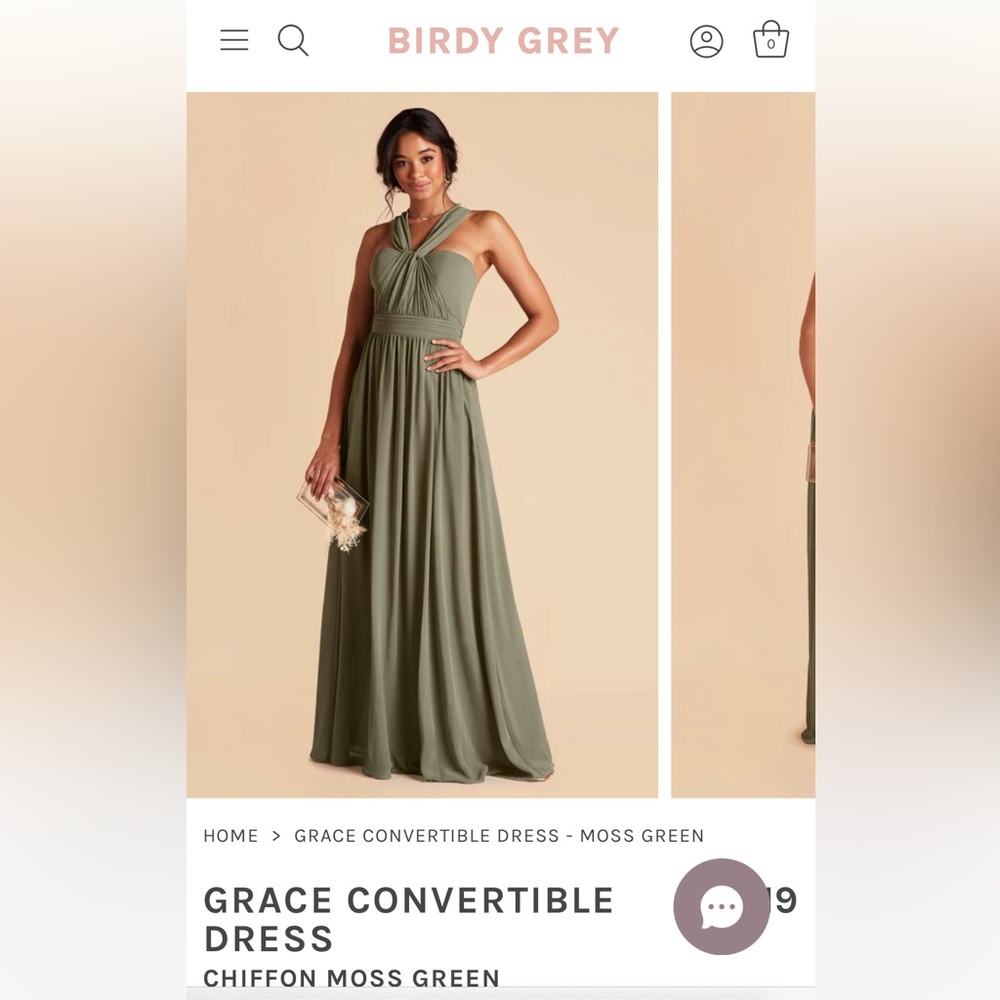 BIRDY GREY brides maid dress